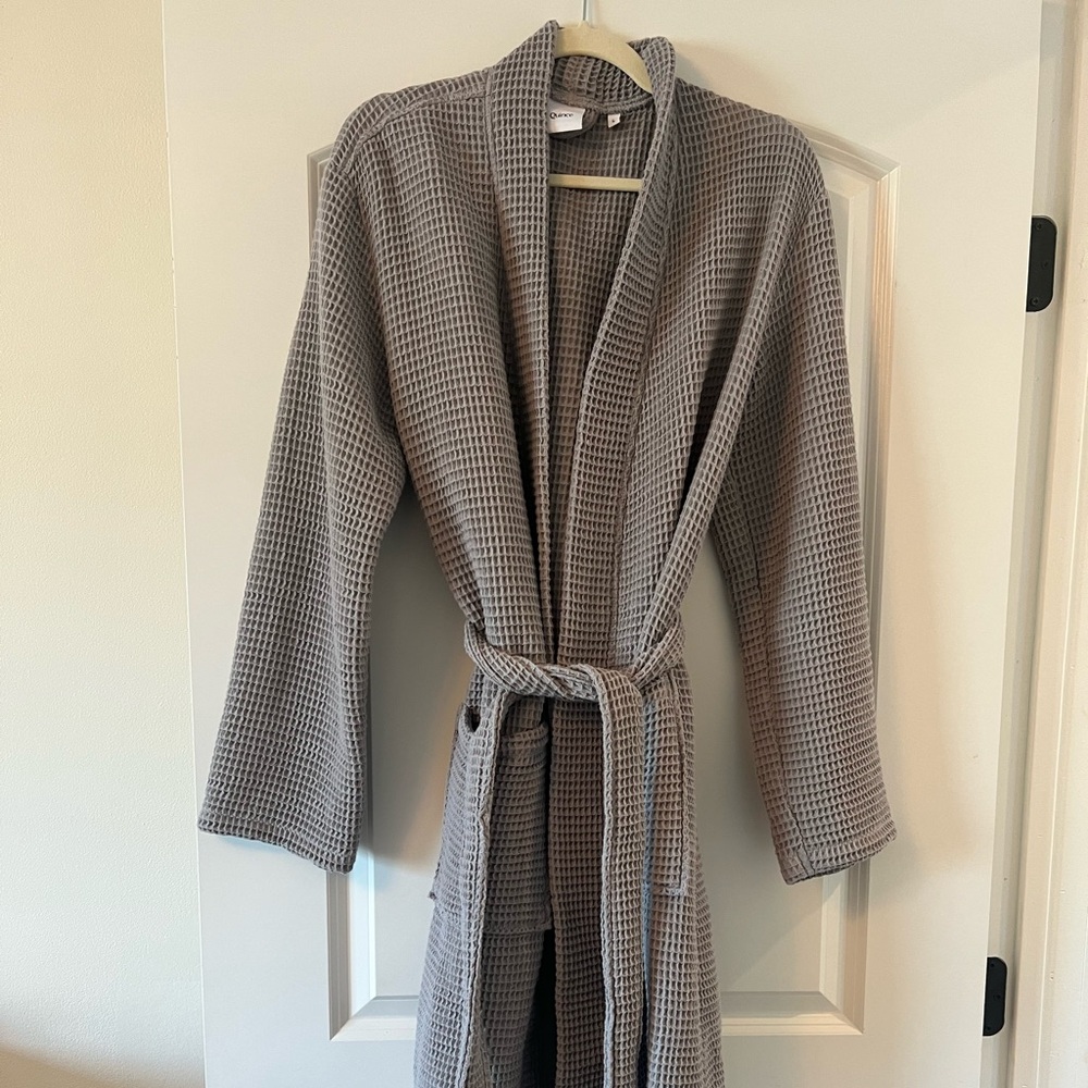 Quince Organic Turkish Waffle Robe